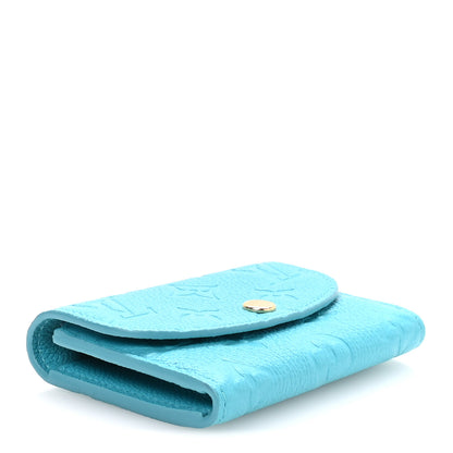 Louis Vuitton LV X TM Empreinte Rosalie Coin Purse Kabira Blue 4 of 7
