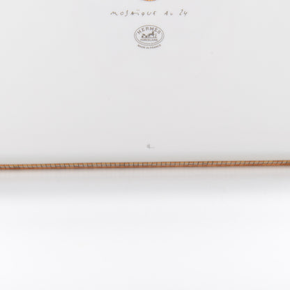 Hermes Porcelain Mosaique au 24 Sushi Plate 4 of 6