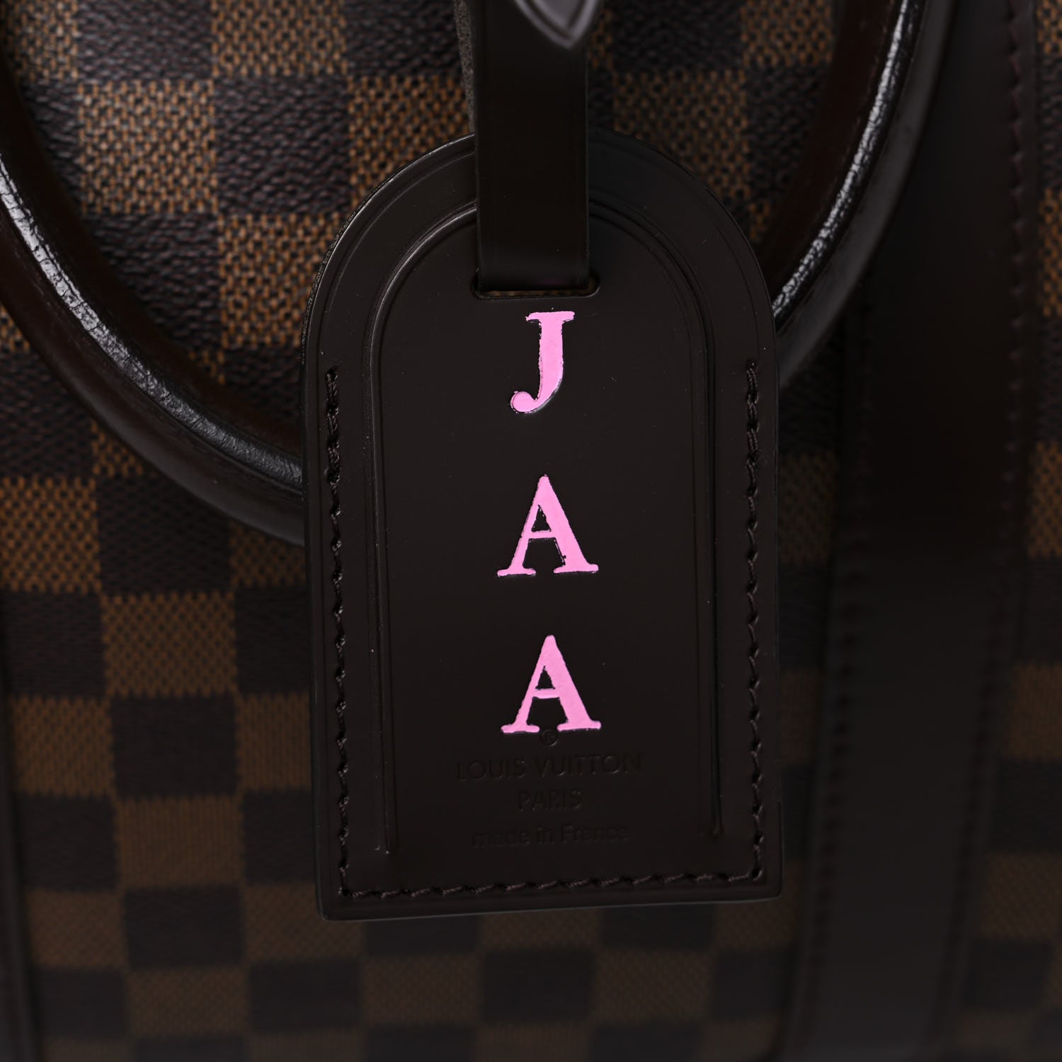 Louis Vuitton Damier Ebene Keepall Bandouliere 55 18 of 25