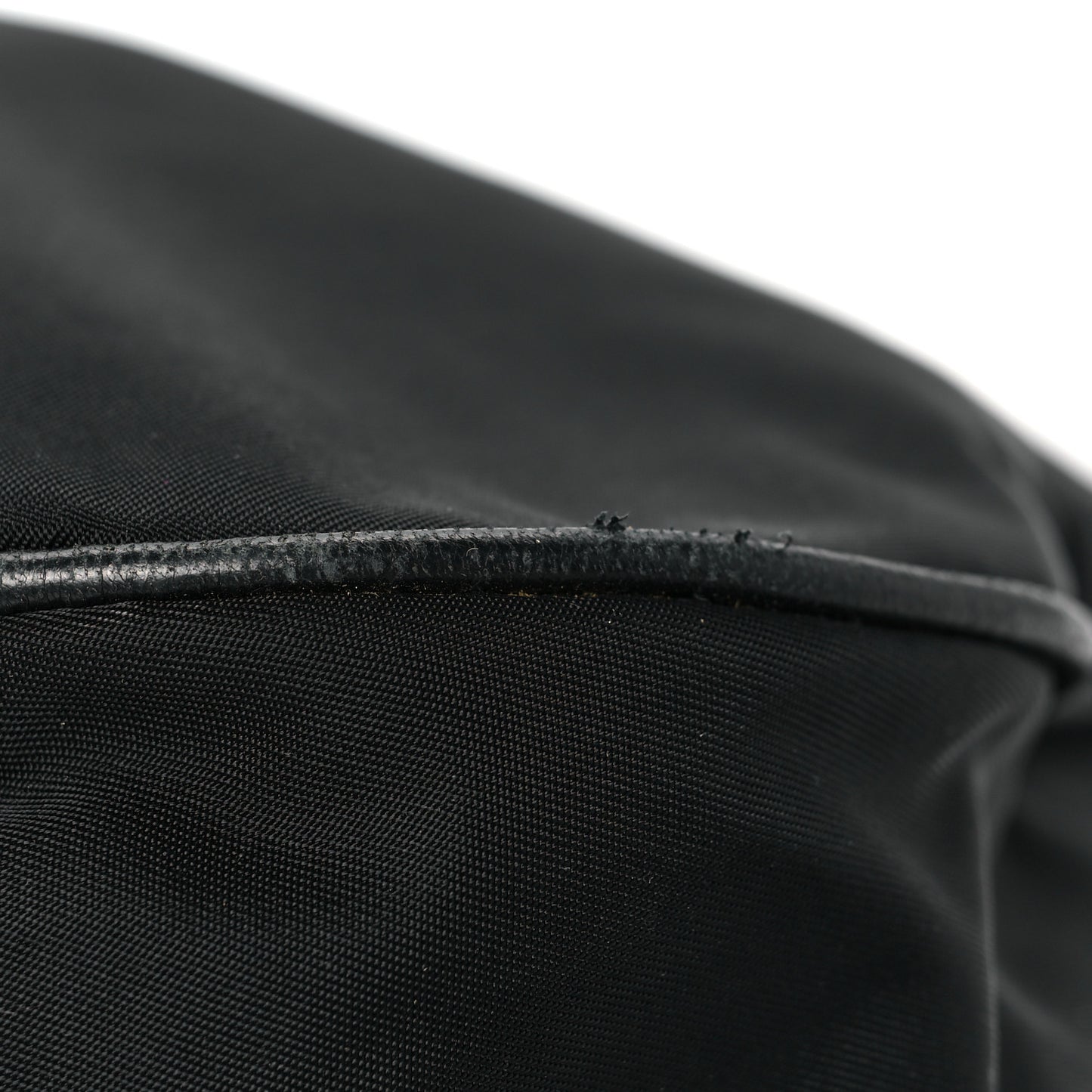 Tessuto Nylon Vitello Daino Hobo Black
