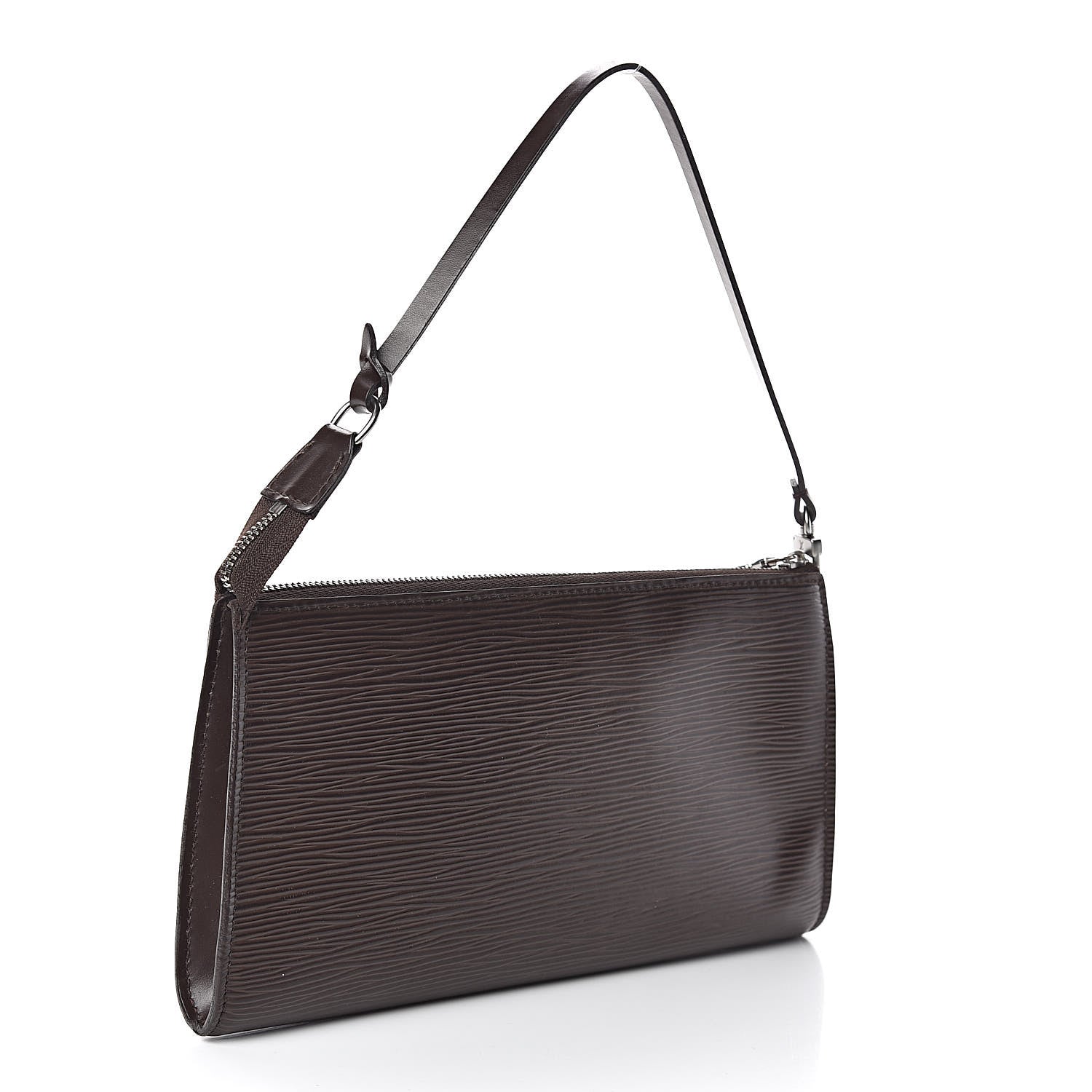 Louis Vuitton Epi Pochette Accessories 24 Moka 3 of 11