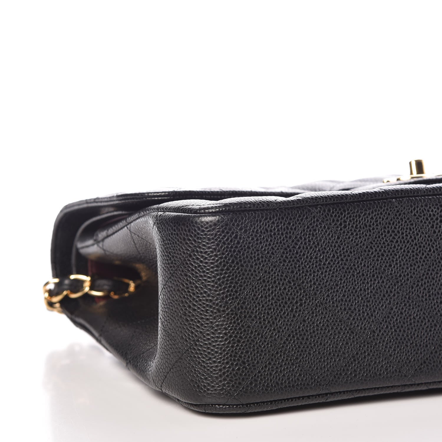 Chanel Caviar Quilted Jumbo Double Flap Black 8 of 10