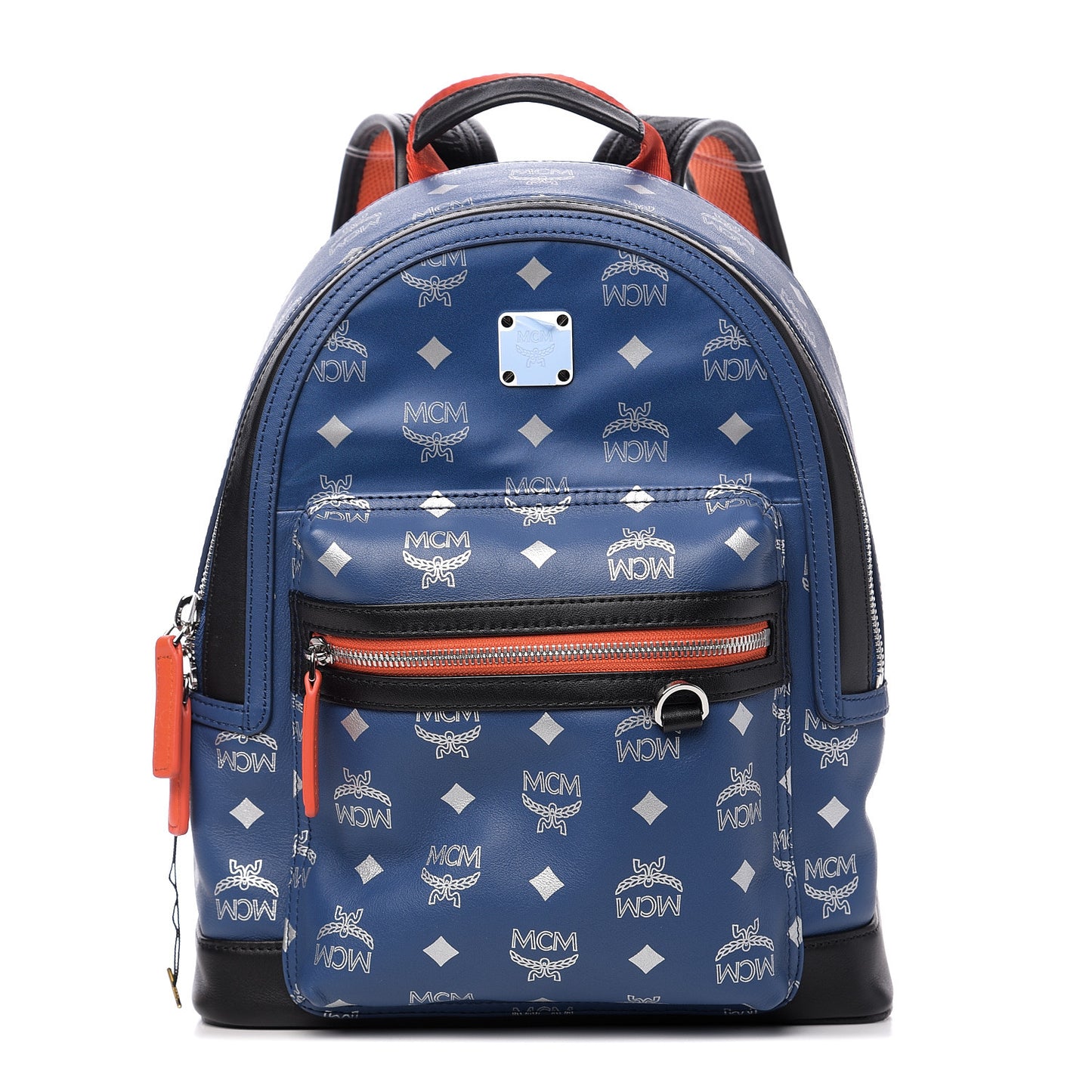 Visetos Reflective Nylon Small Resnick Backpack Blue