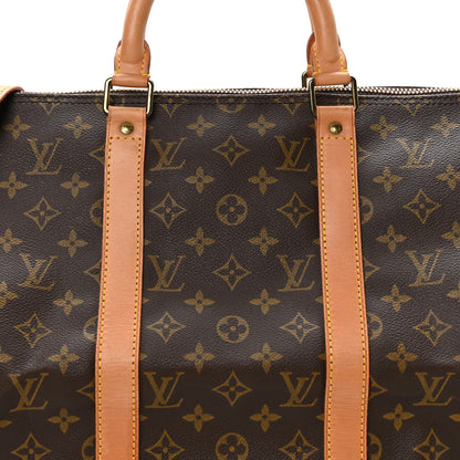 Louis Vuitton Monogram Keepall Bandouliere 50 8 of 10