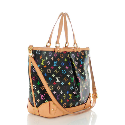 Louis Vuitton Monogram Multicolor Sharleen GM Black 3 of 7