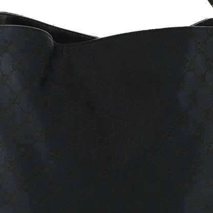 Gucci Monogram Bamboo Top Handle Bag Black 8 of 14