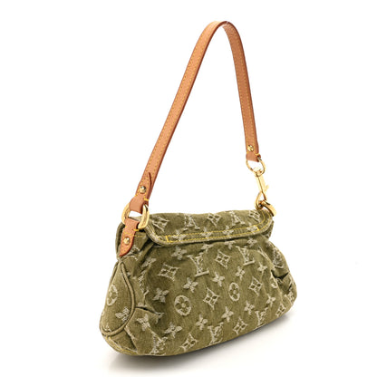 Louis Vuitton Monogram Denim Mini Pleaty Lichen 3 of 11