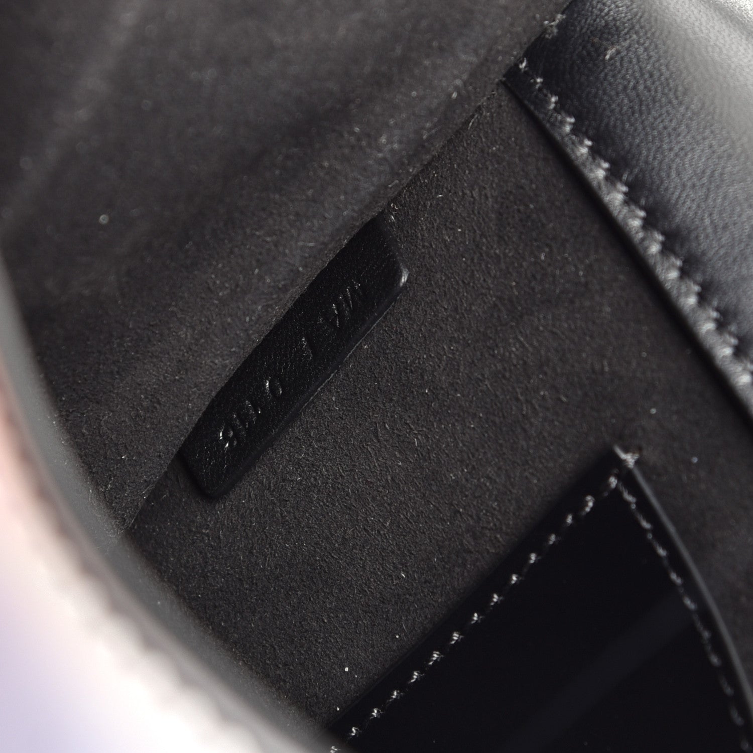 Givenchy Calfskin Ombre Infinity Flap Bag Black White 7 of 10