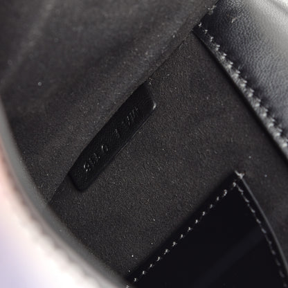 Givenchy Calfskin Ombre Infinity Flap Bag Black White 7 of 10