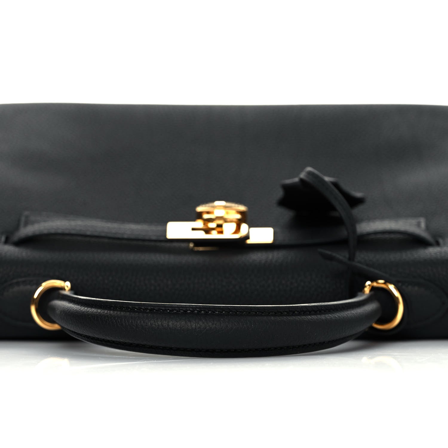 Hermes Togo Kelly Retourne 25 Black 9 of 35