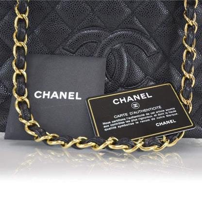 Chanel Caviar Quilted Petit Timeless Tote PTT Black 11 of 11
