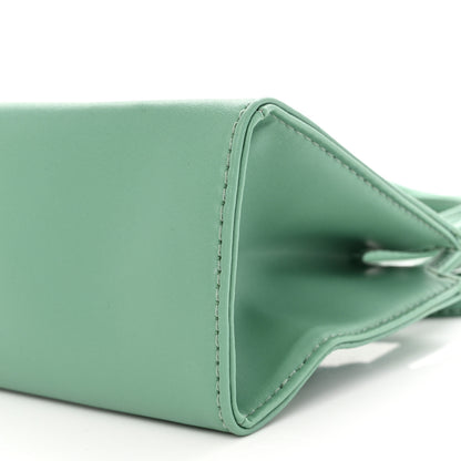 Telfar Vegan Leather Small Shopping Bag Sage 9 of 9