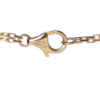 Cartier 18K Yellow Gold 2 Diamond LOVE Necklace 6 of 8