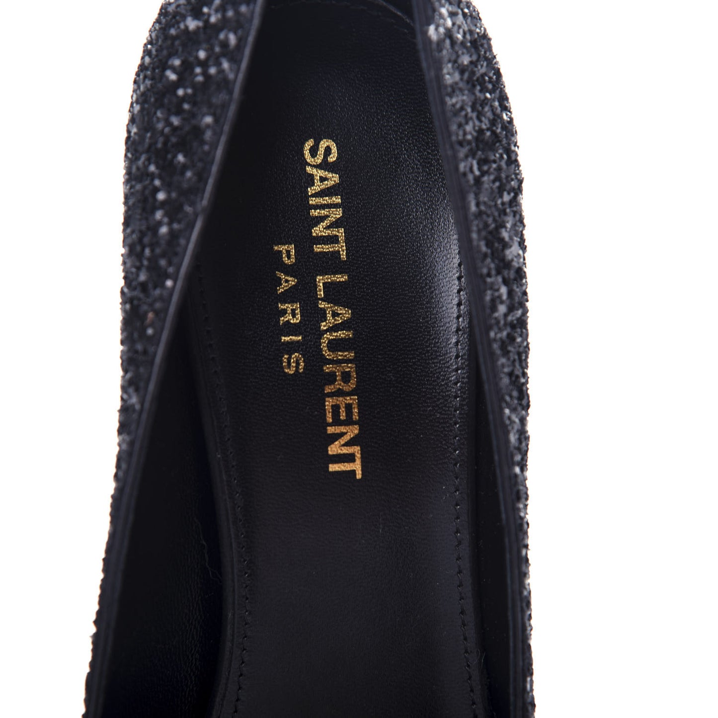 Glitter Opyum 100 Pumps 36 Black