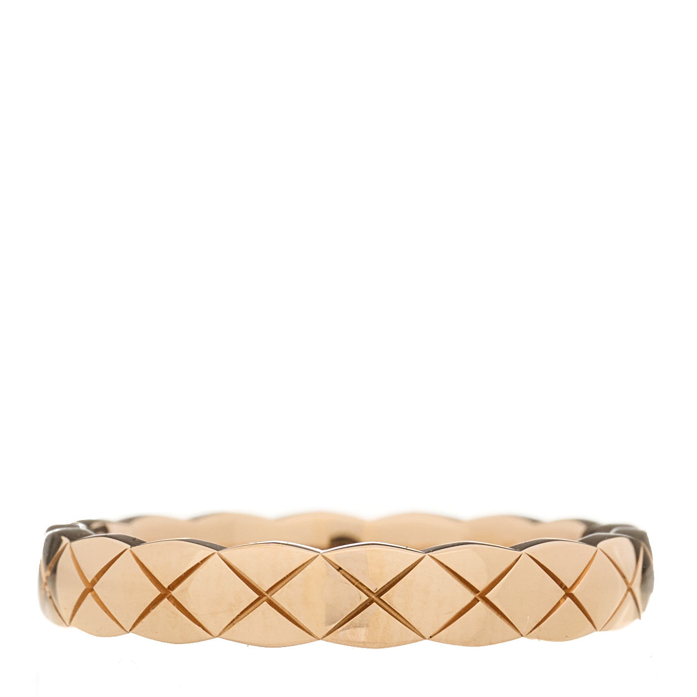 Chanel 18K Beige Gold Mini Coco Crush Ring 51 5.75 1 of 7
