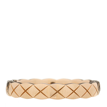 Chanel 18K Beige Gold Mini Coco Crush Ring 51 5.75 1 of 7