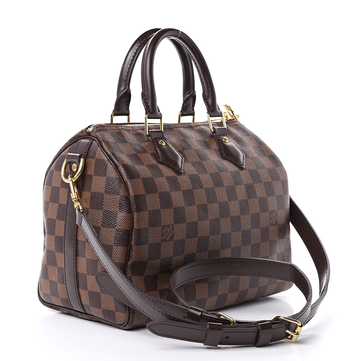 Louis Vuitton Damier Ebene Speedy Bandouliere 25 3 of 12