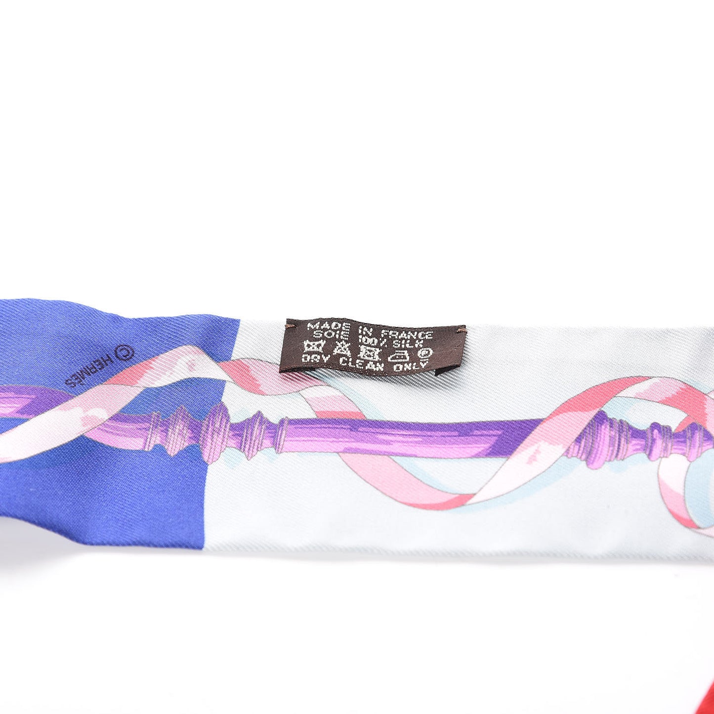 Silk Ferronnerie Twilly Mauve Rouge Ciel