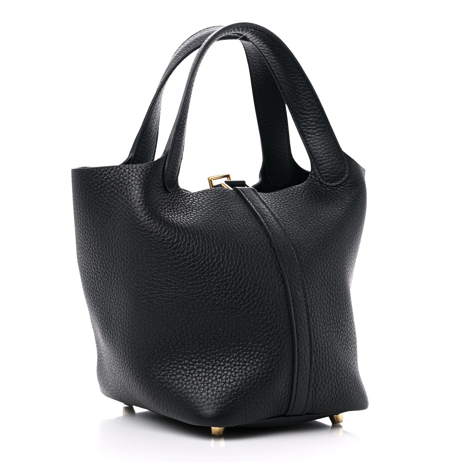 Hermes Taurillon Clemence Picotin Lock 18 PM Black 3 of 10