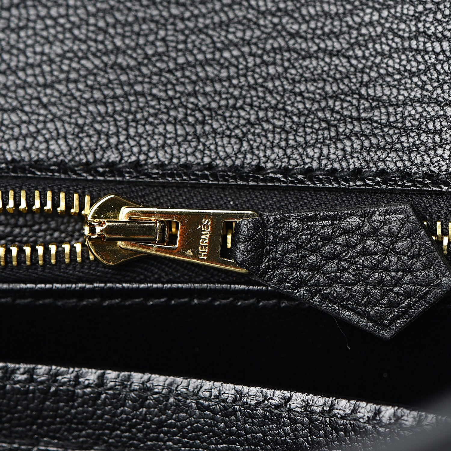 Hermes Togo Birkin 25 Black 10 of 35