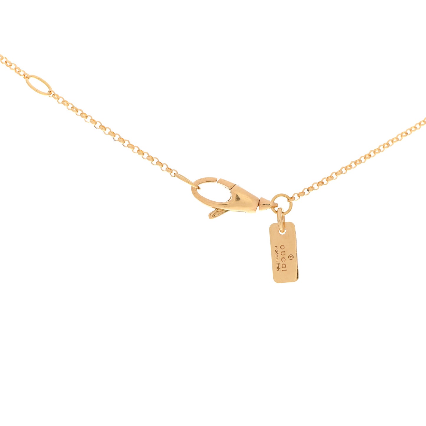 18K Yellow Gold Diamantissima Pendant Necklace