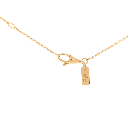 Gucci 18K Yellow Gold Diamantissima Pendant Necklace 5 of 6
