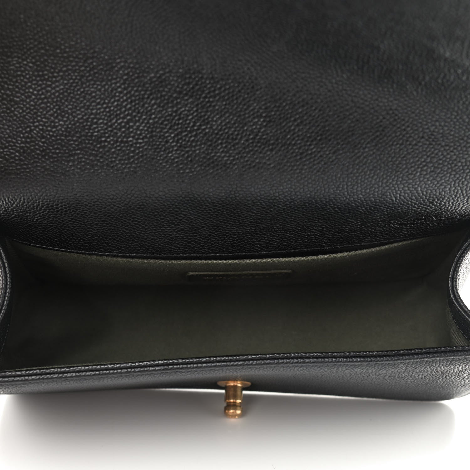 Chanel Caviar Quilted Medium Boy Flap Black 5 of 9