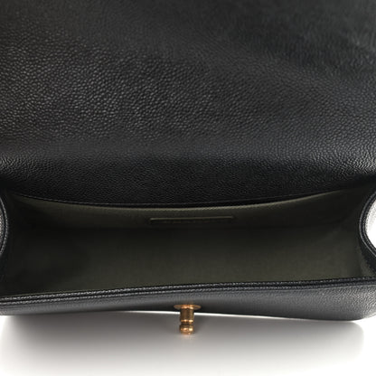Chanel Caviar Quilted Medium Boy Flap Black 5 of 9