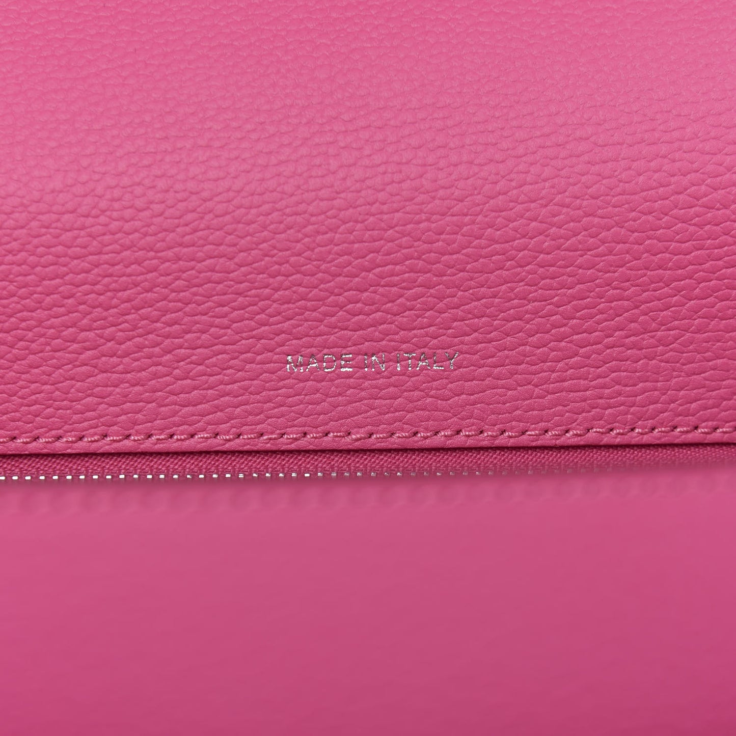 Grained Calfskin Medium Patricia Park Avenue Satchel Sugar Pink