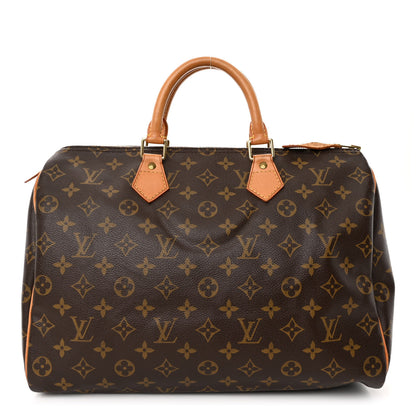 Louis Vuitton Monogram Speedy 35 1 of 9