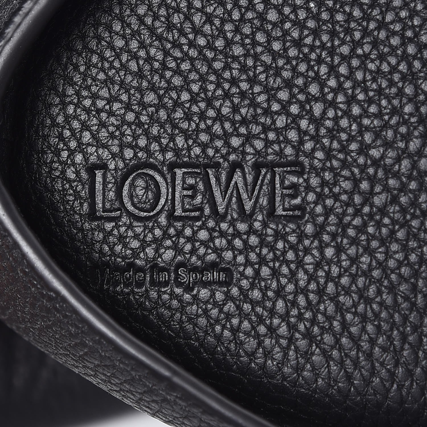Loewe Calfskin Mini Bunny Crossbody Bag Black 6 of 6