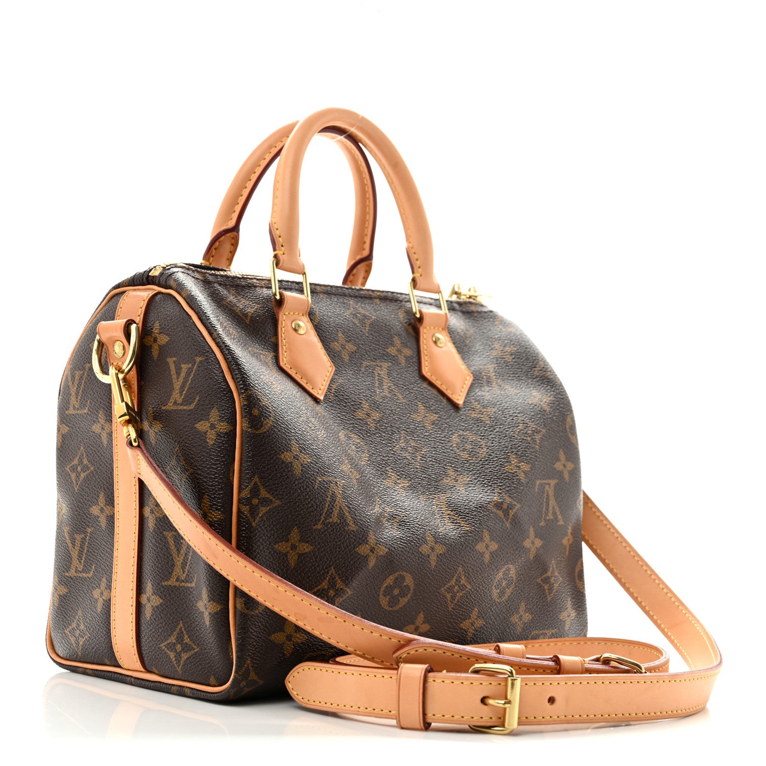 Louis Vuitton Monogram Speedy Bandouliere 25 3 of 14