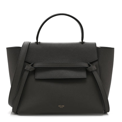 Celine Grained Calfskin Micro Belt Bag Grey 1 of 10
