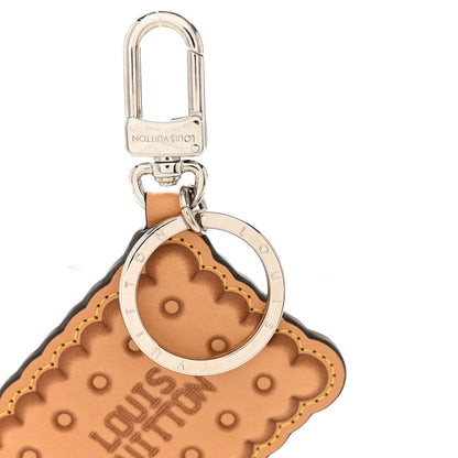 Louis Vuitton Monogram Biscuit Key Holder Bag Charm 3 of 4