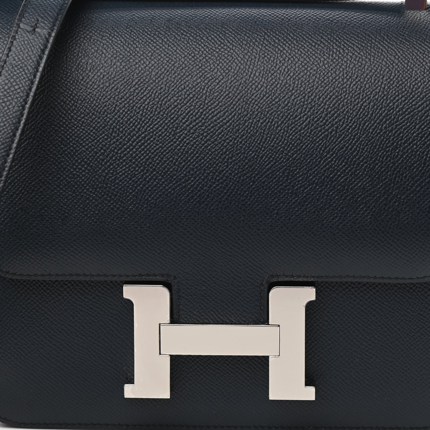 Hermes Epsom Constance 24 Bleu Indigo 9 of 10