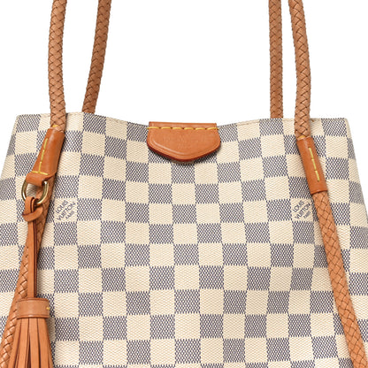 Louis Vuitton Damier Azur Propriano Rose Ballerine 8 of 10
