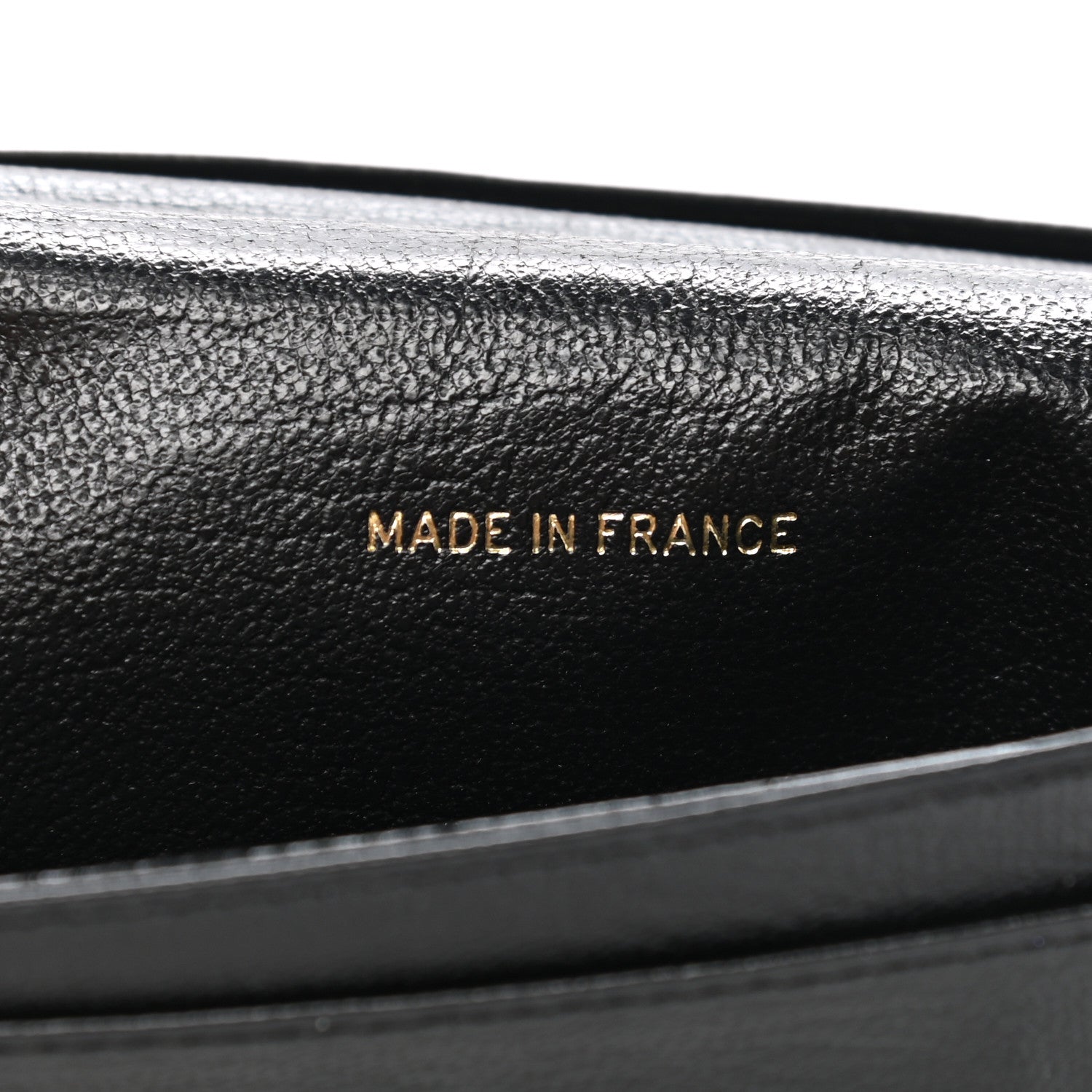 Chanel Goatskin Yen Wallet Black 7 of 11