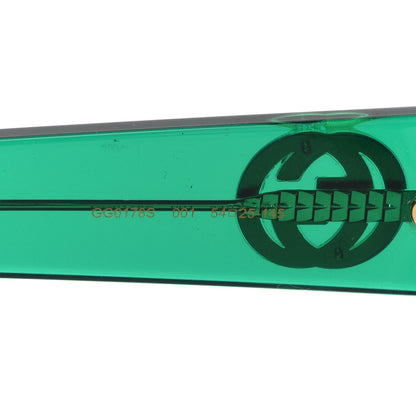 Gucci Square Web Frame GG0178S Sunglasses Green Red 5 of 10