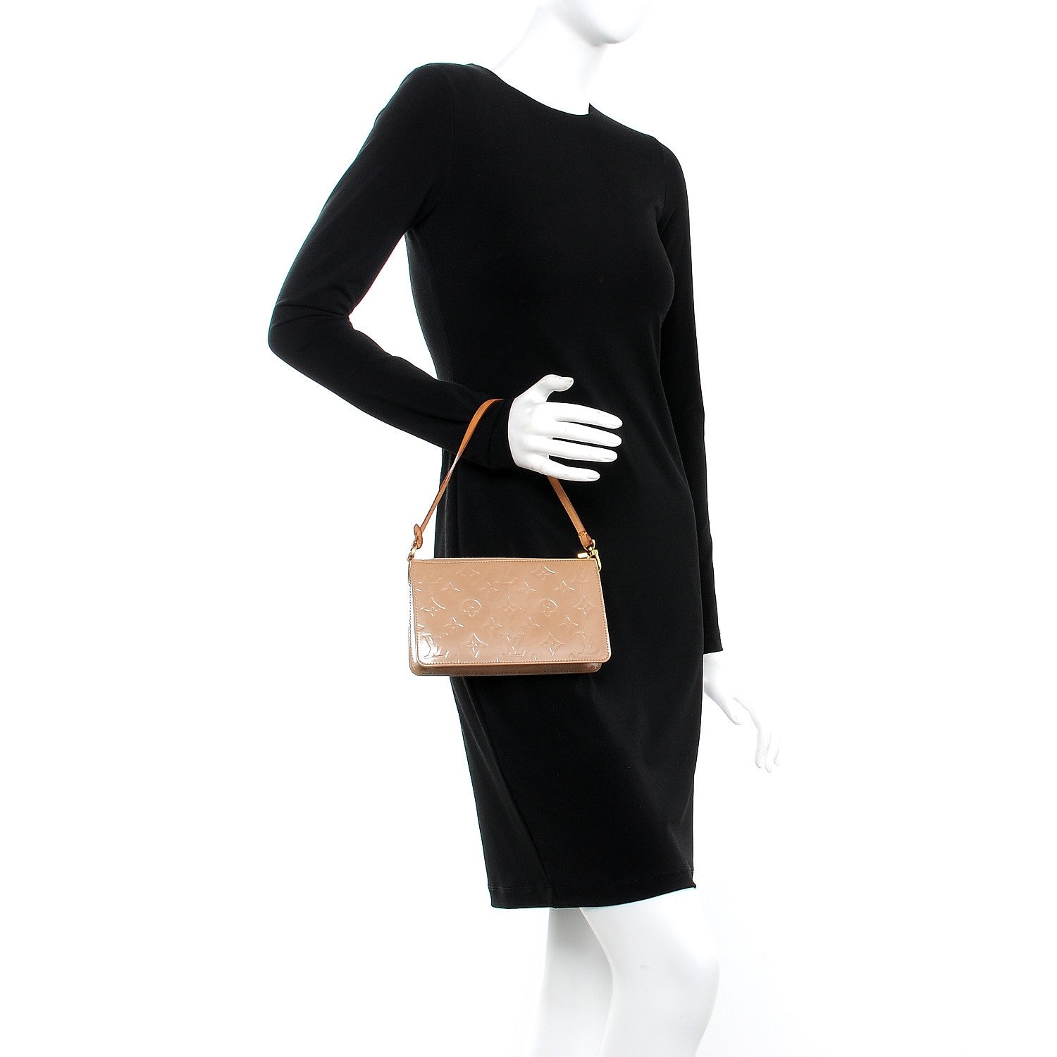 Louis Vuitton Vernis Lexington Pochette Noisette 2 of 9
