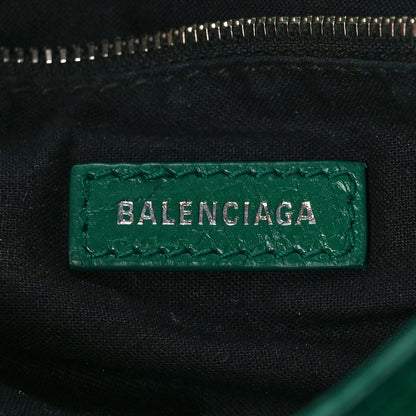 Balenciaga Agneau Classic Silver Hardware S City Magic Green 6 of 19