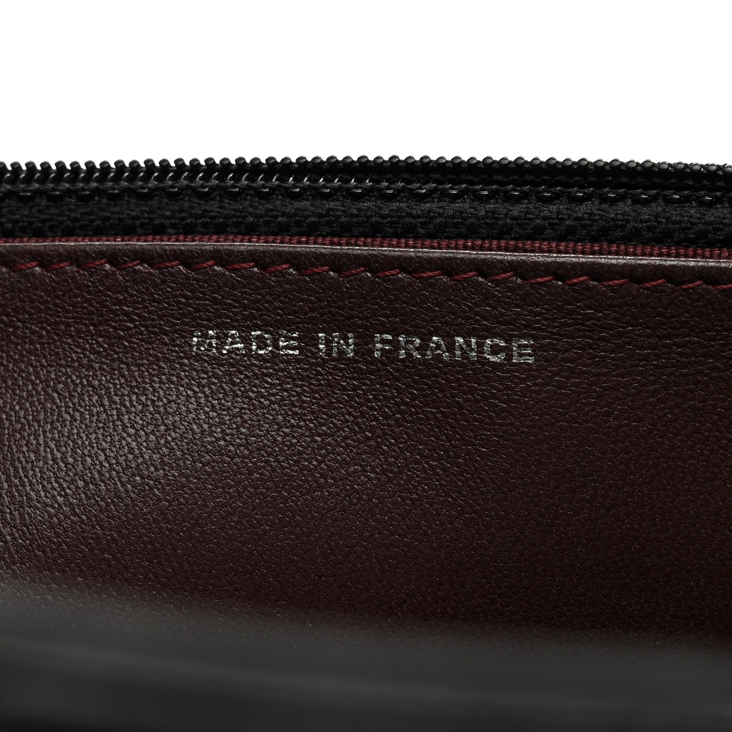 Lambskin Quilted Wallet On Chain WOC Black