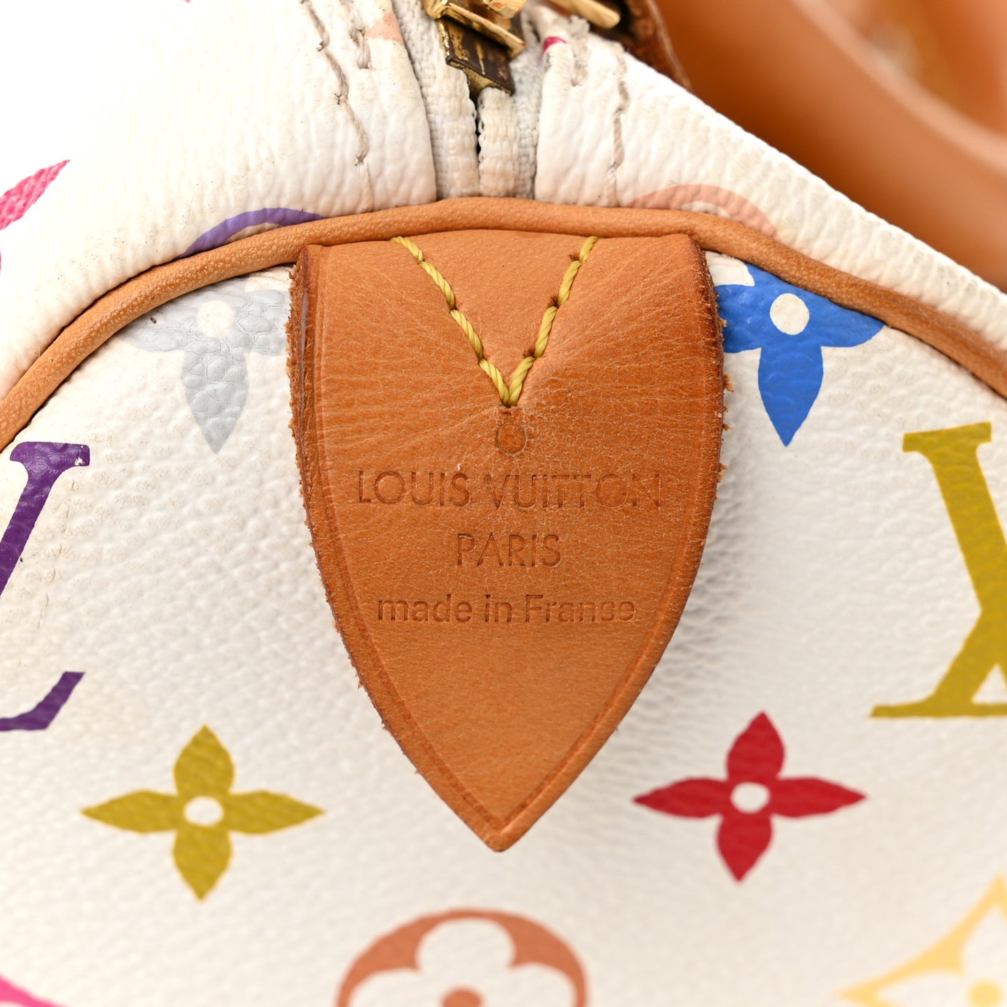 Monogram Multicolor Speedy 30 White