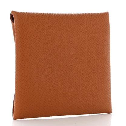 Hermes Epsom Bastia Coin Purse Gold 3 of 8