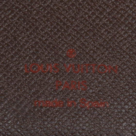 Louis Vuitton Damier Ebene Small Ring Agenda w Notepad 9 of 10