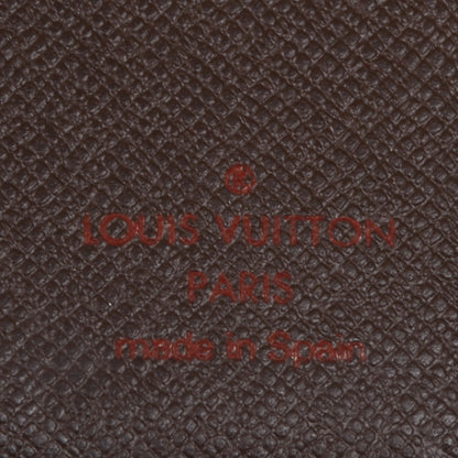 Louis Vuitton Damier Ebene Small Ring Agenda w Notepad 9 of 10