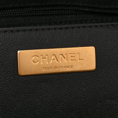 Chanel Caviar Quilted Large Bowling Bag Black 6 of 10