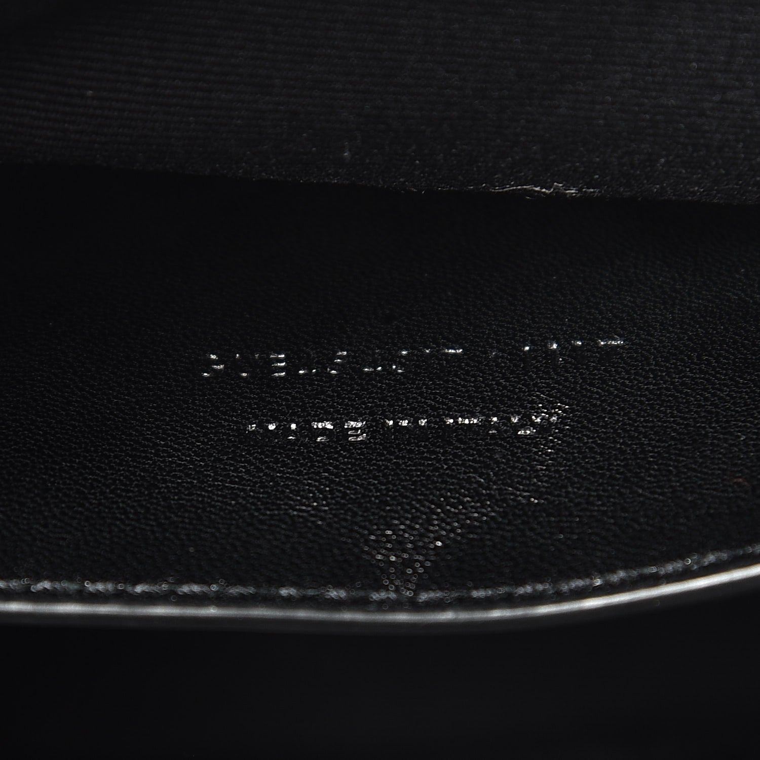 Saint Laurent Calfskin Y Quilted Monogram Small Loulou Bowling Bag Asphalt 7 of 7