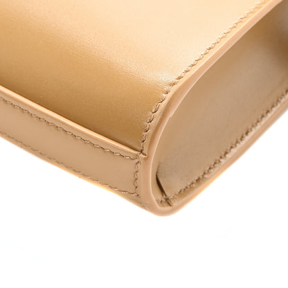Saint Laurent Smooth Calfskin Mini Manhattan Shoulder Bag Tabac Brown 9 of 9