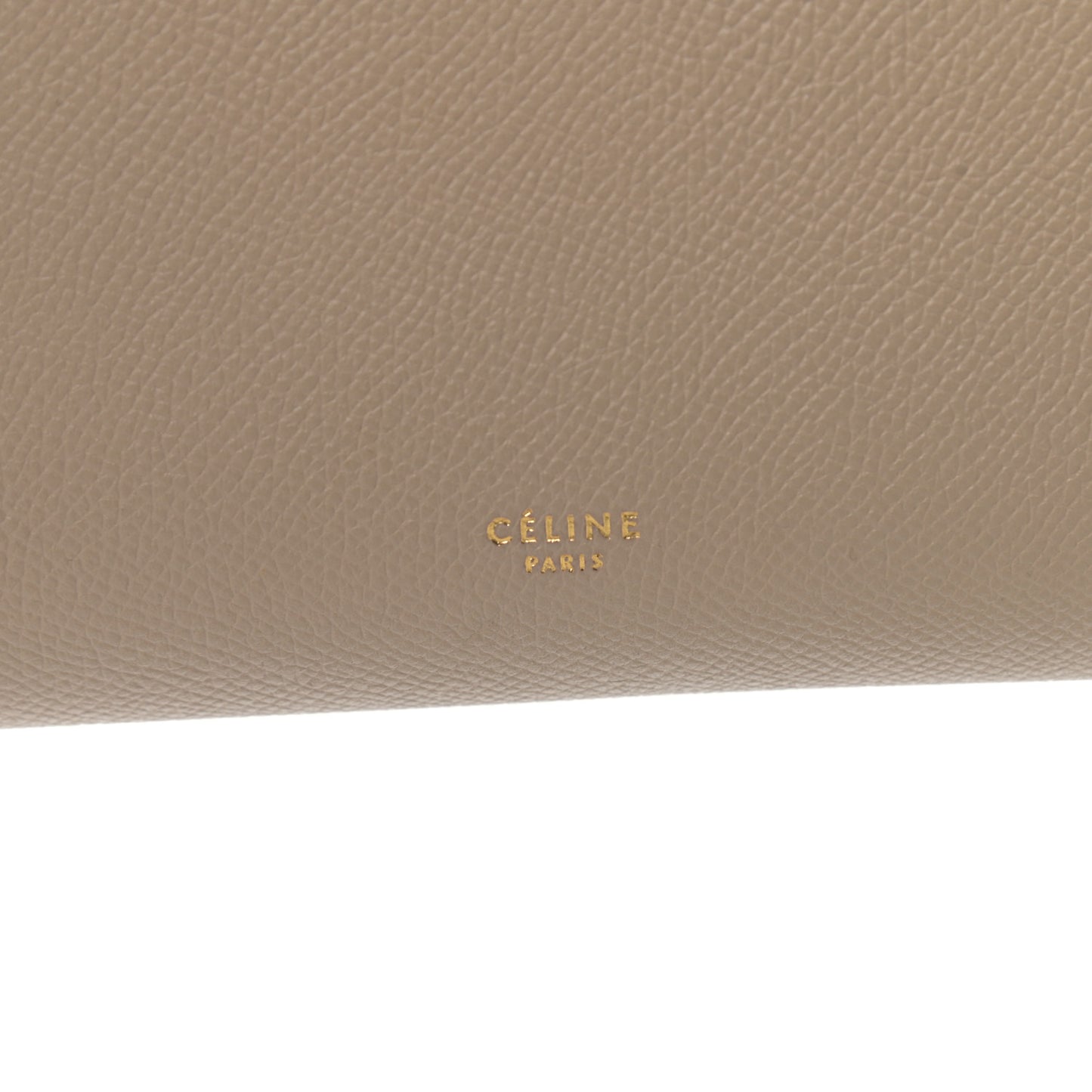 Grained Calfskin Mini Belt Bag Light Taupe