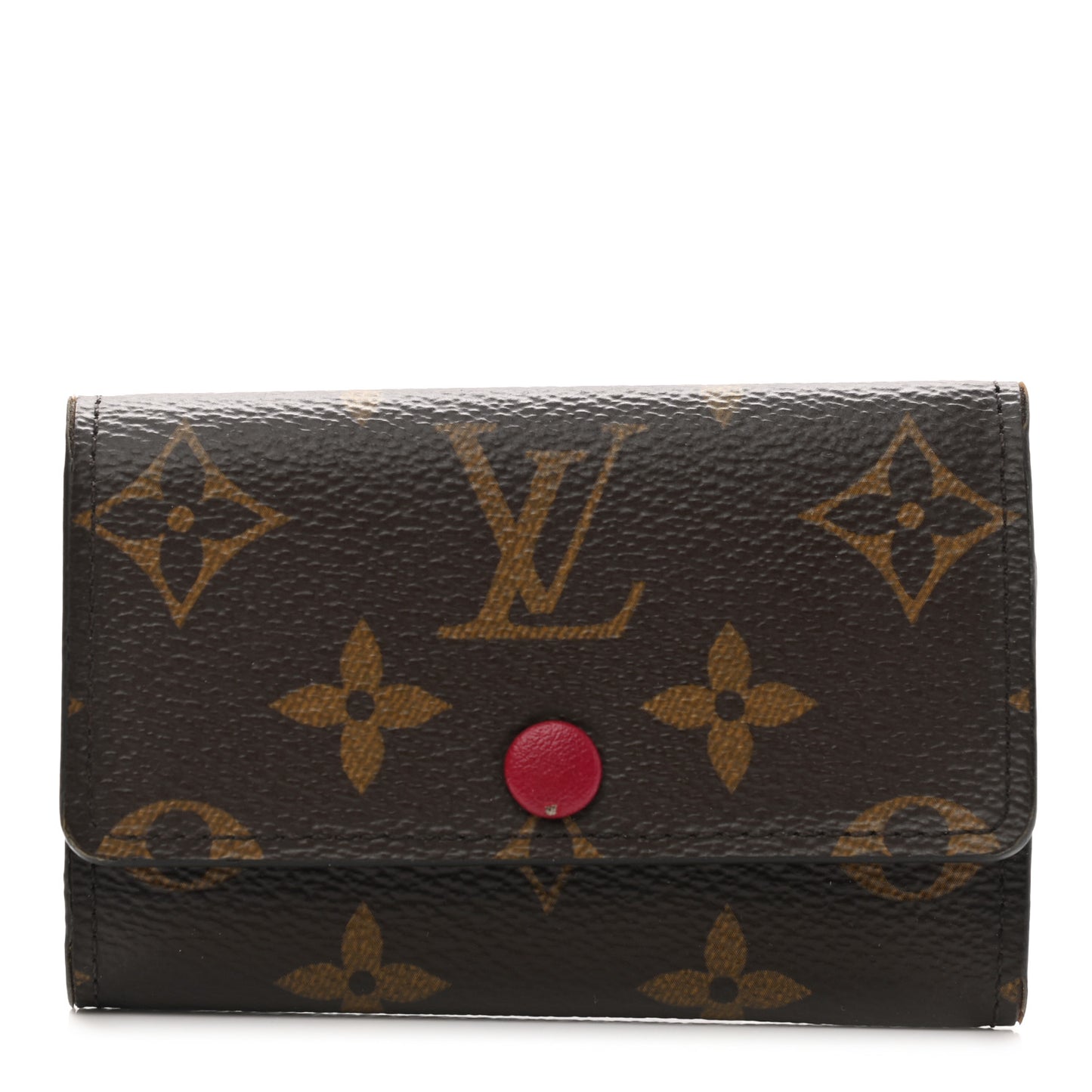 Monogram 6 Key Multicles Holder Fuchsia